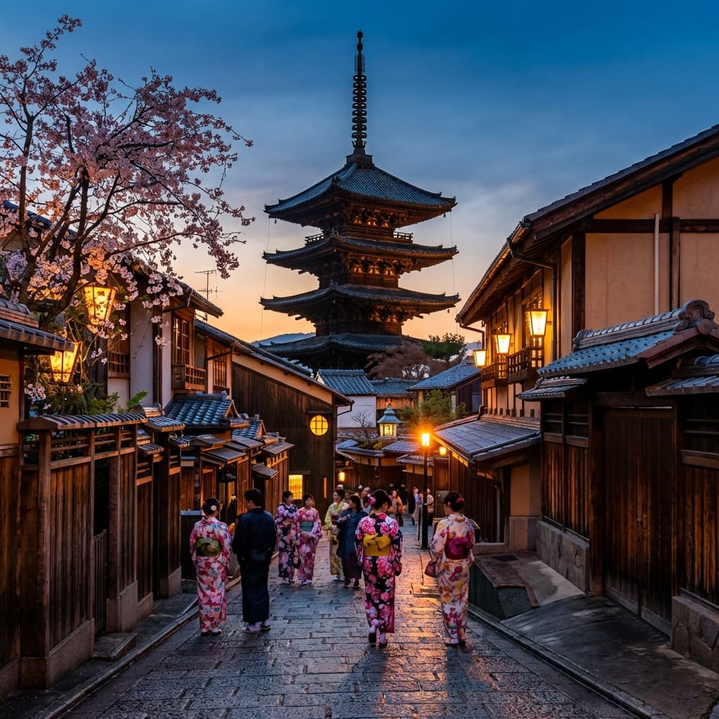 Kyoto's Traditional Atmosphere